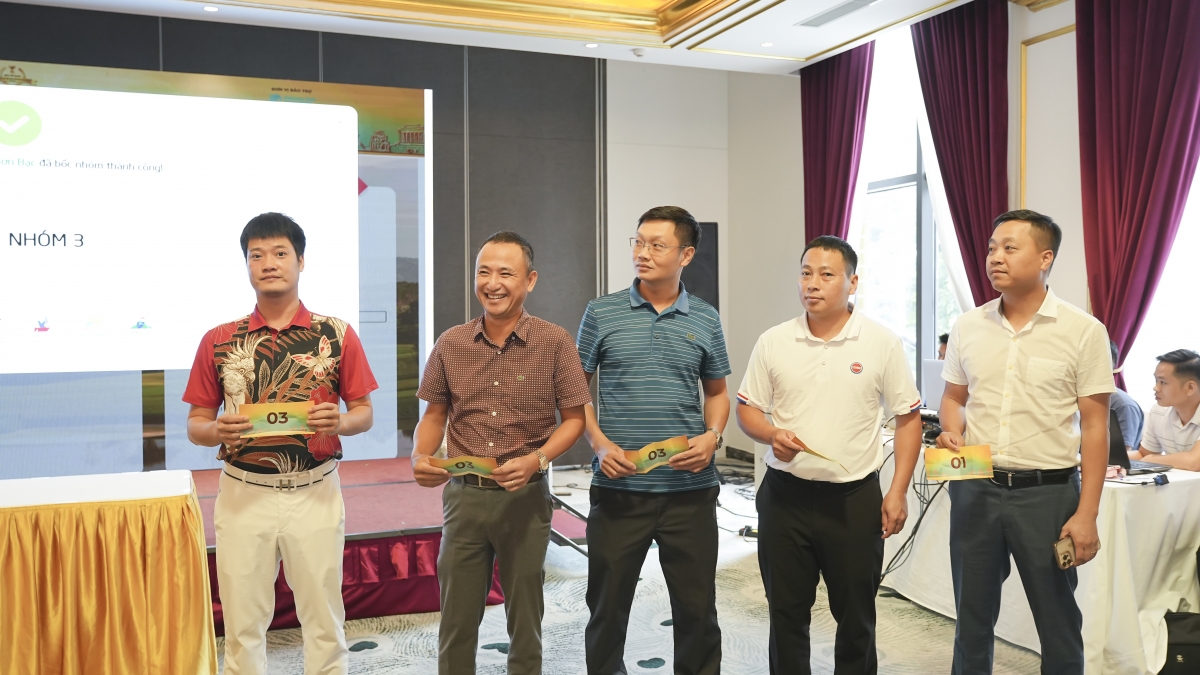 Bốc thăm vòng loại giải Vô địch các CLB golf Hà Nội mở rộng - BIDV Cup 