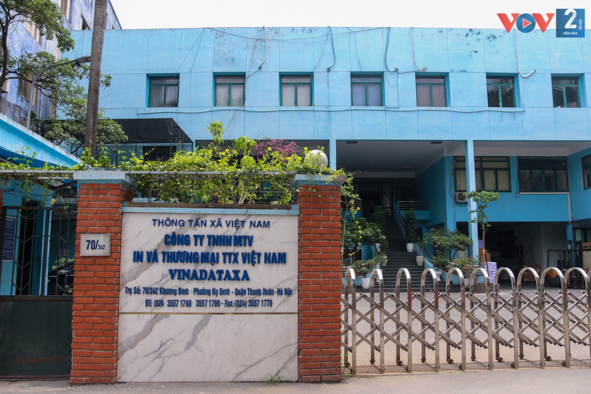 Công ty TNHH Một thành viên In và thương mại Thông tấn xã Việt Nam tại 70/342 Khương Đình, quận Thanh Xuân.