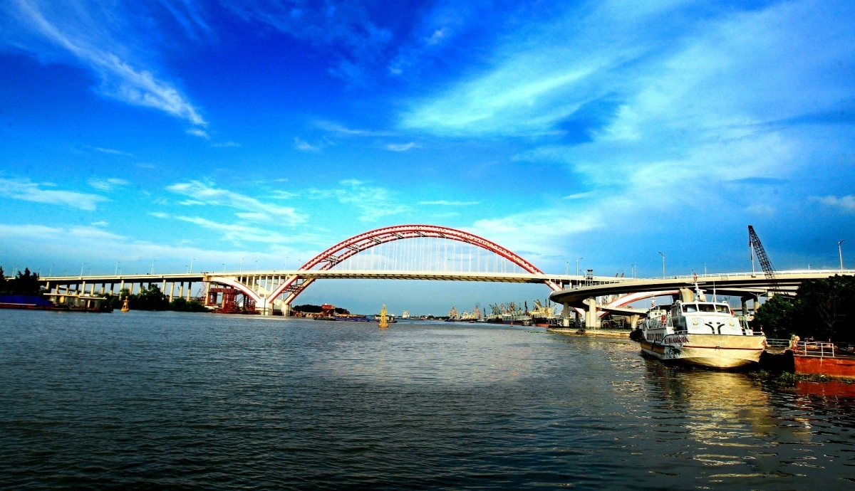 Cầu Hoàng Văn Thụ - một trong những cây cầu gắn với dấu ấn của Phó Thủ tướng Lê Văn Thành tại Hải Phòng.