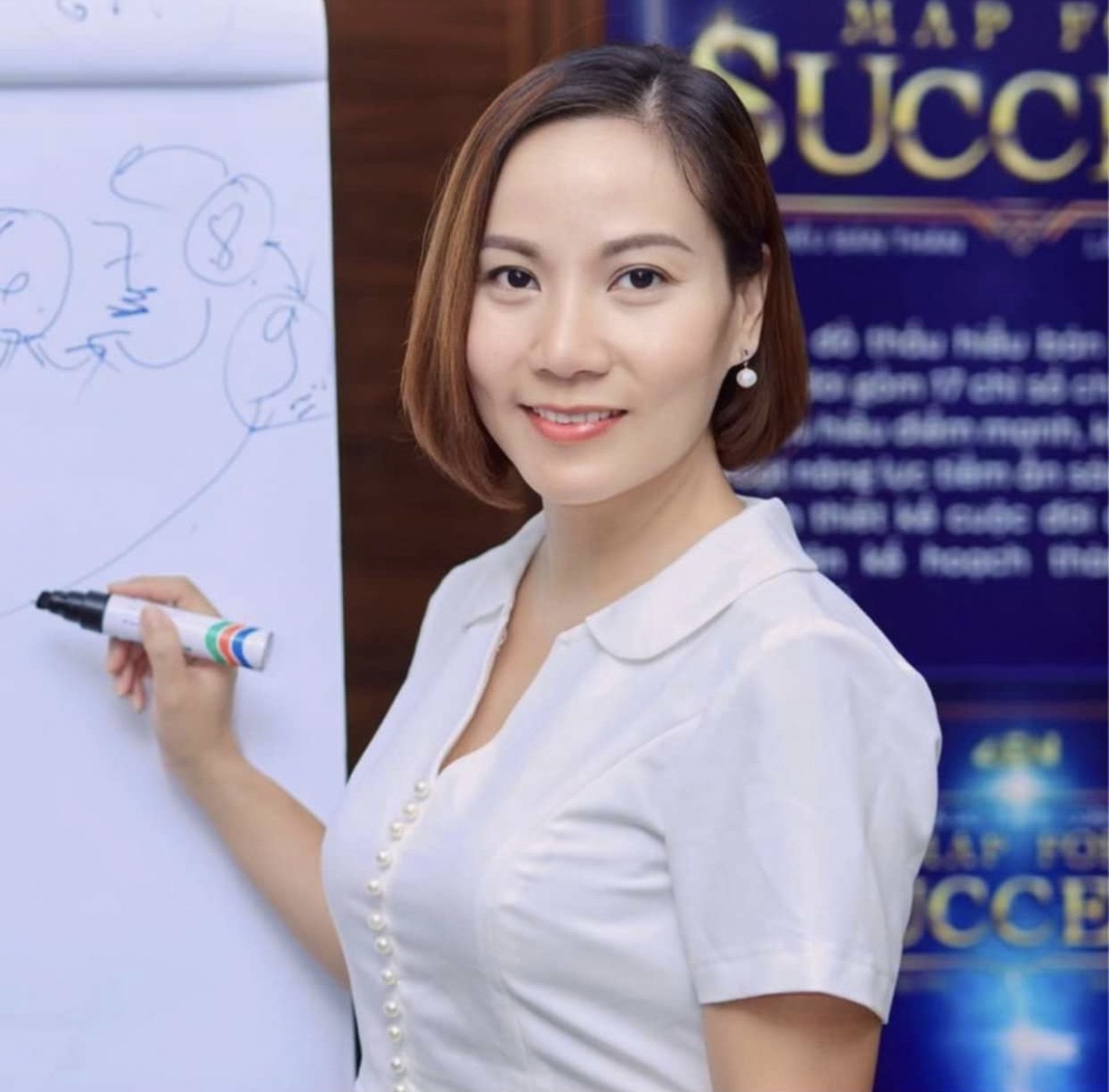 Chị Nguyễn Mai Hương, Giám đốc của học viện GEIN Academy chuyên lĩnh vực Life coach.