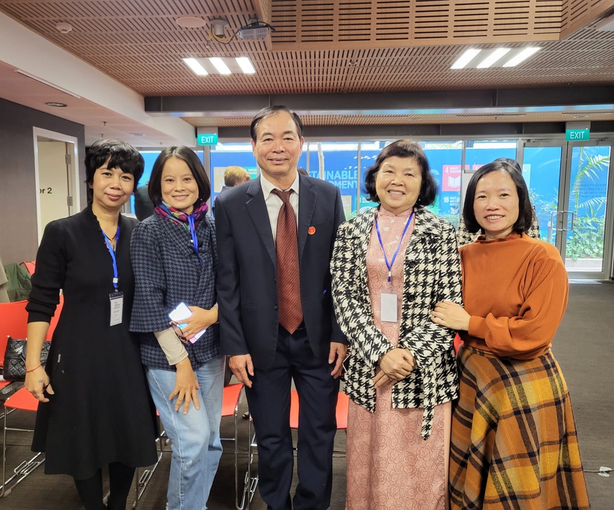 Đại diện CLB Gia đình người tự kỷ Hà Nội tham dự hội thảo về quyền của người khuyết tật 