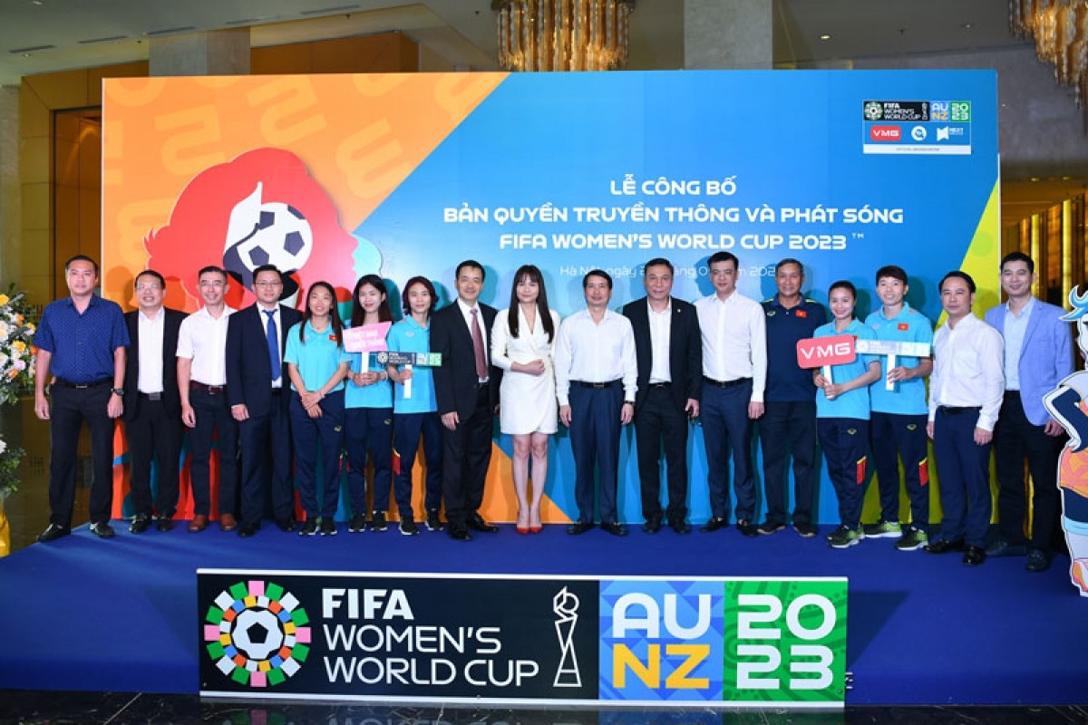 VMG Media là đơn vị đưa bản quyền World Cup nữ 2023 về Việt Nam