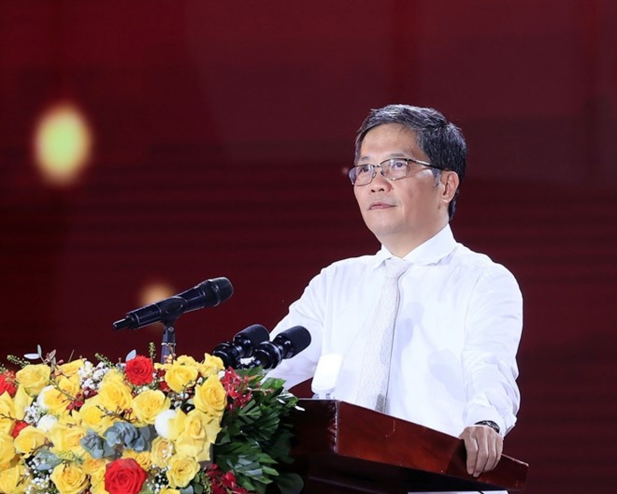 Ông Trần Tuấn Anh, Ủy viên Bộ Chính trị, Trưởng ban Kinh tế Trung ương phát biểu.