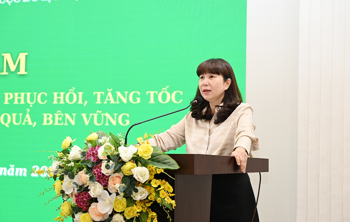 Bà Đặng Hương Giang- Giám đốc Sở Du lịch Hà Nội. Ảnh: Như Phương