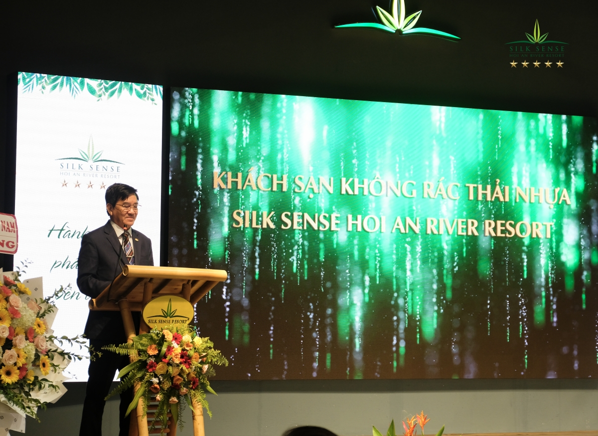   Ông Trần Thái Do, chủ đầu tư Khu nghỉ dưỡng Silk Sense Hoi An River Resort: Loại bỏ rác thải nhựa tại Khu nghỉ dưỡng không đơn thuần là bảo vệ môi trường mà còn mở ra cơ hội lớn phát triển du lịch bền vững