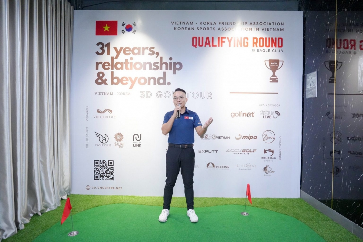 Golfer Nguyễn Duy Hải – Giám đốc nghiên cứu và phát triển Việt Nam Centre – Trưởng ban giám sát giải đấu