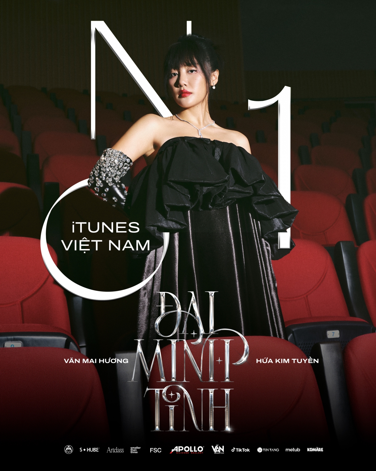 Ngay sau 1h ra mắt, “Đại Minh Tinh” của Văn Mai Hương đã đạt thành tích Top 1 iTunes Việt Nam và nhận được nhiều phản hồi tích cực từ phía khán giả hâm mộ.
