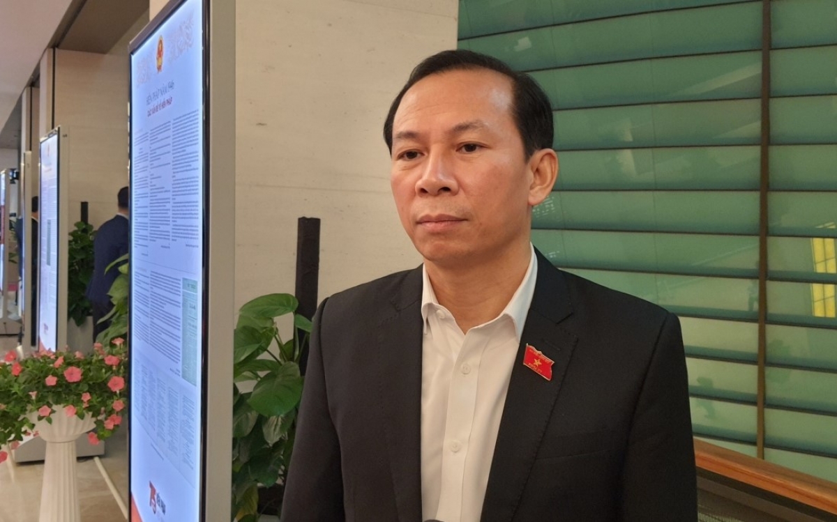 Đại biểu Võ Mạnh Sơn, đoàn đại biểu Quốc hội tỉnh Thanh Hóa