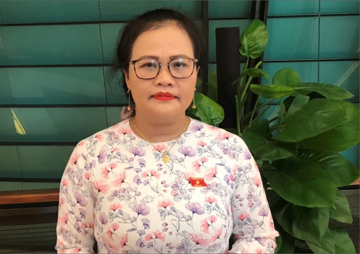 Đại biểu Nguyễn Thị Sửu - Phó trưởng Đoàn đại biểu Quốc hội tỉnh Thừa Thiên - Huế