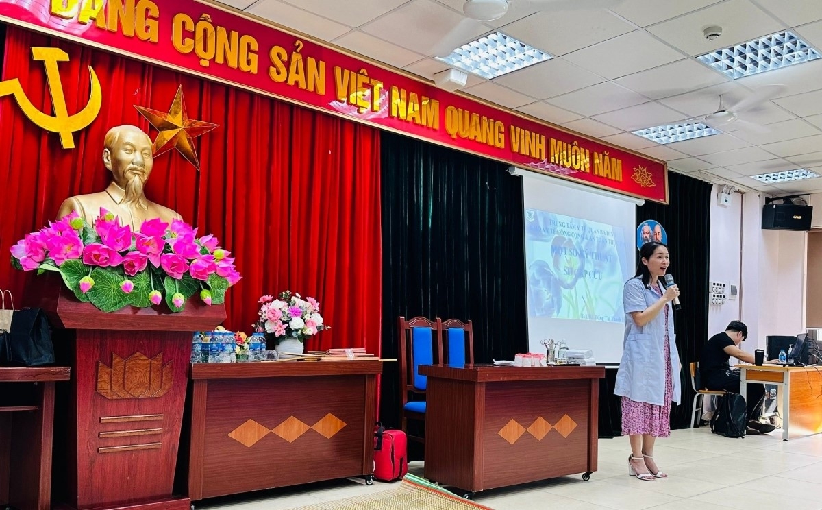 Bác sĩ Đặng Thị Thanh Hà - Trưởng khoa y tế công cộng và an toàn thực phẩm,
Trung tâm Y tế quận Ba Đình