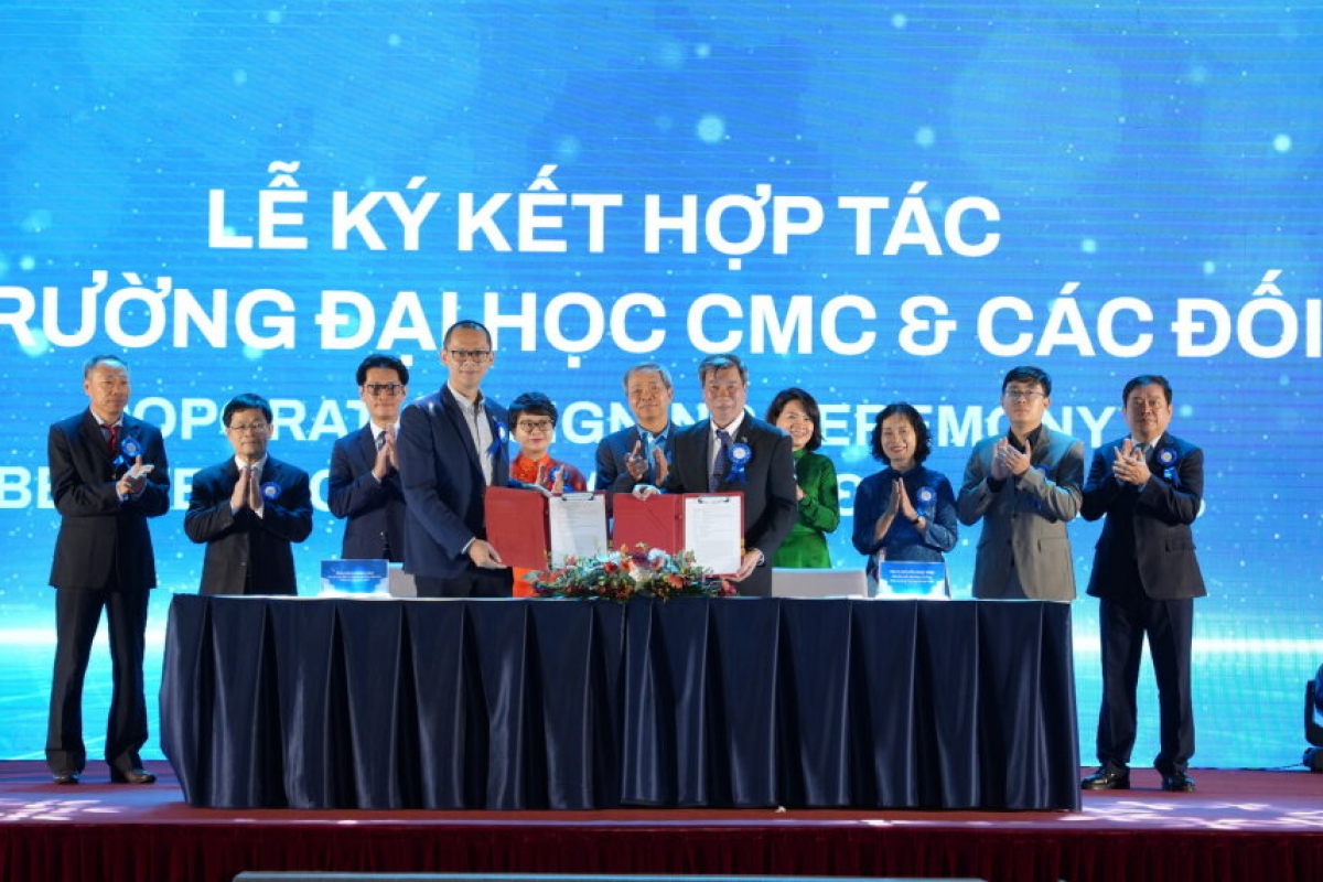 Trường Đại học CMC ký kết văn bản ghi nhớ (MOU) với các đơn vị 