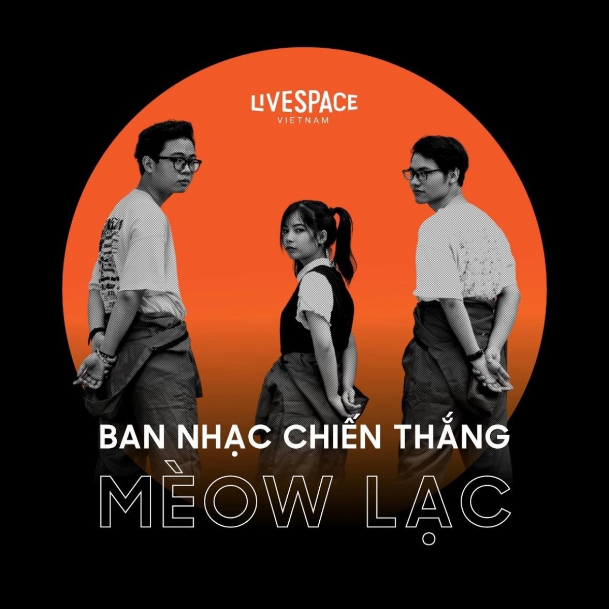 Mèow Lạc, ban nhạc chiến thắng trong dự án LiveSpace Vietnam do Viện Pháp tại Việt Nam và Monsoon Music Festival tổ chức. Ảnh do Viện Pháp cung cấp