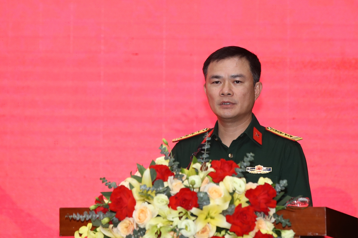 Chủ tịch kiêm TGĐ Tập đoàn Tào Đức Thắng phát biểu tại Lễ xuất quân.