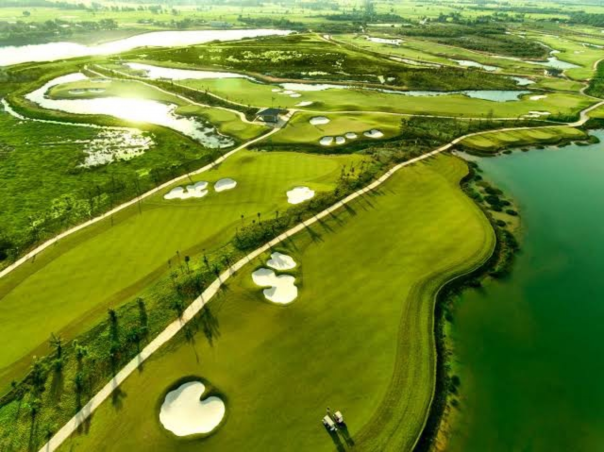 Sân West Lakes Golf &amp; Villas, Long An - nơi tổ chức Vietnam Internaltional Amateur Championship