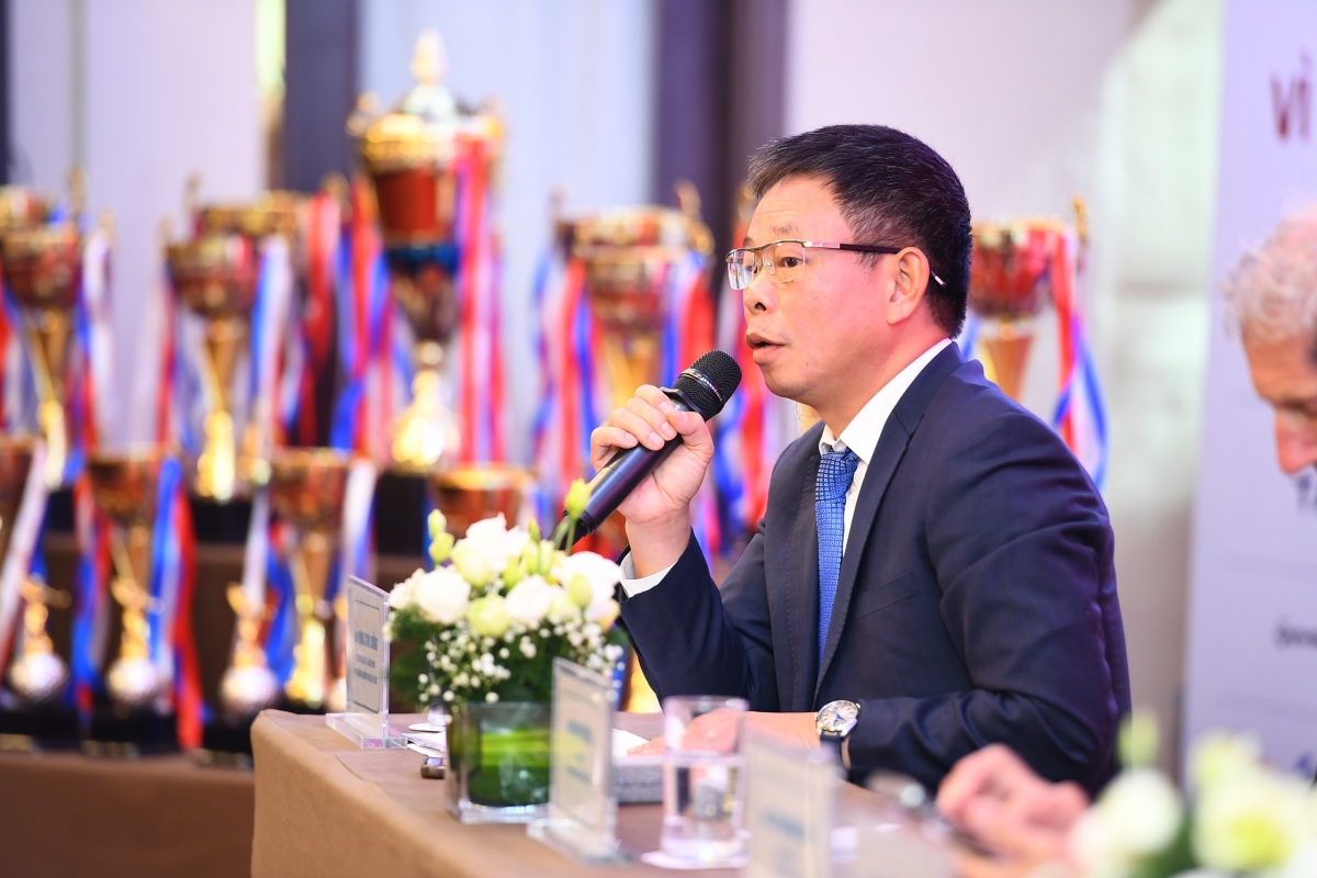 Ông Phùng Công Sưởng – Phó TBT báo Tiền phong, Phó trưởng ban thường trực BTC giải