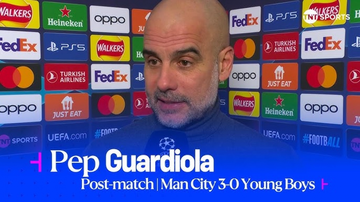HLV Pep Guardiola muốn Man City giành ngôi nhất bảng G