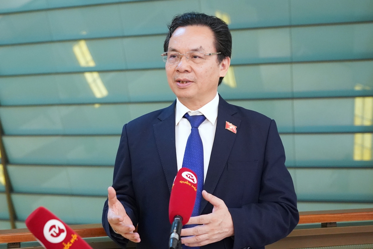 Đại biểu Hoàng Văn Cường, đoàn đại biểu Quốc hội thành phố Hà Nội
