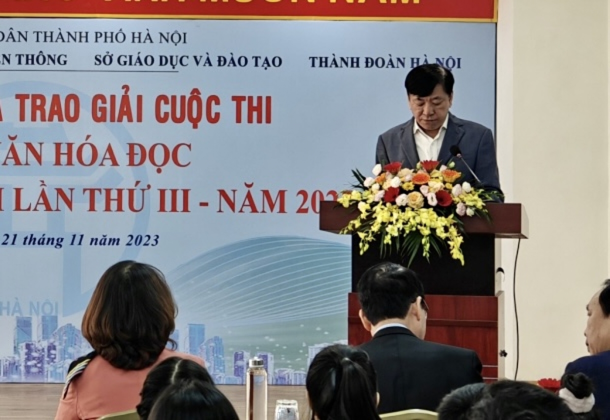 Ông Trần Tuấn Anh – Giám đốc Thư viện Hà Nội. Ảnh: Thư viện HN