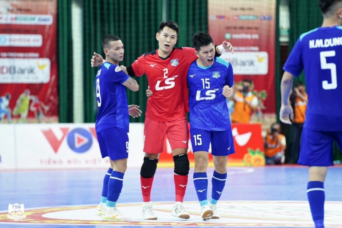 Câu lạc bộ Thái Sơn Nam vô địch giải Futsal HDBank Cup 2023. Ảnh: Thái Sơn Nam