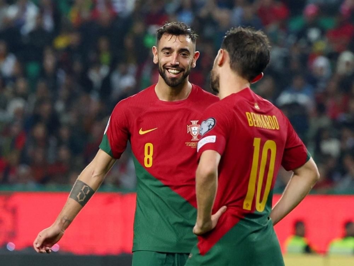 Bồ Đào Nha là đội duy nhất toàn thắng ở vòng loại EURO 2024. (Ảnh: Reuters)