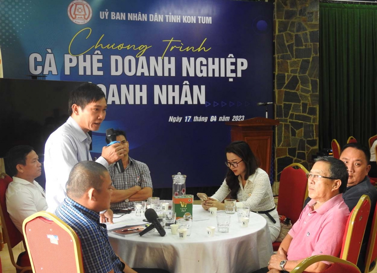 Chương trình Cà phê doanh nghiệp - Doanh nhân tại Kon Tum
