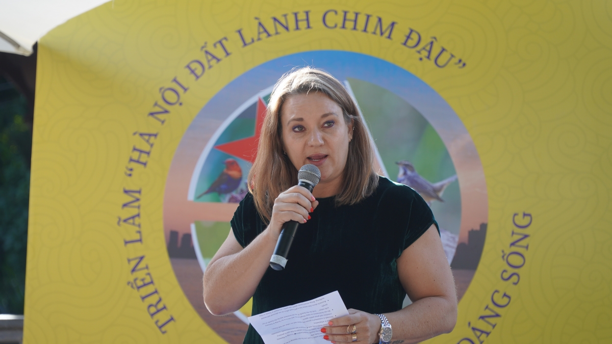 Bà Mette Ekeroth - Phó Đại sứ Đan Mạch tại Việt Nam. Ảnh: BTC