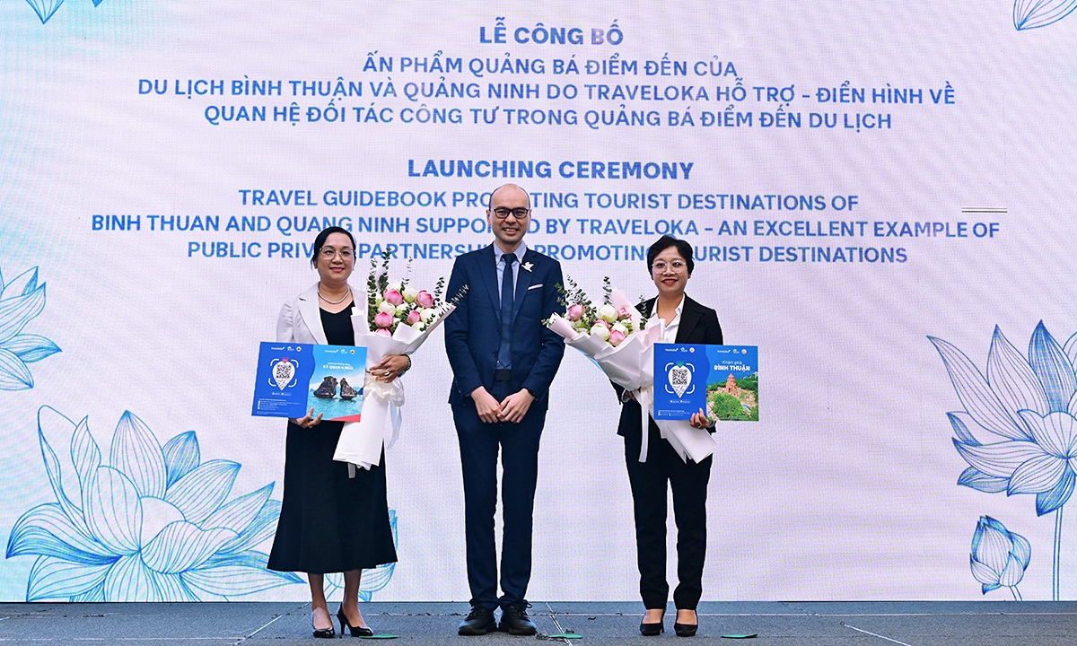 Công bố ấn phẩm quảng bá điểm đến của du lịch Bình Thuận và Quảng Ninh do Traveloka hỗ trợ