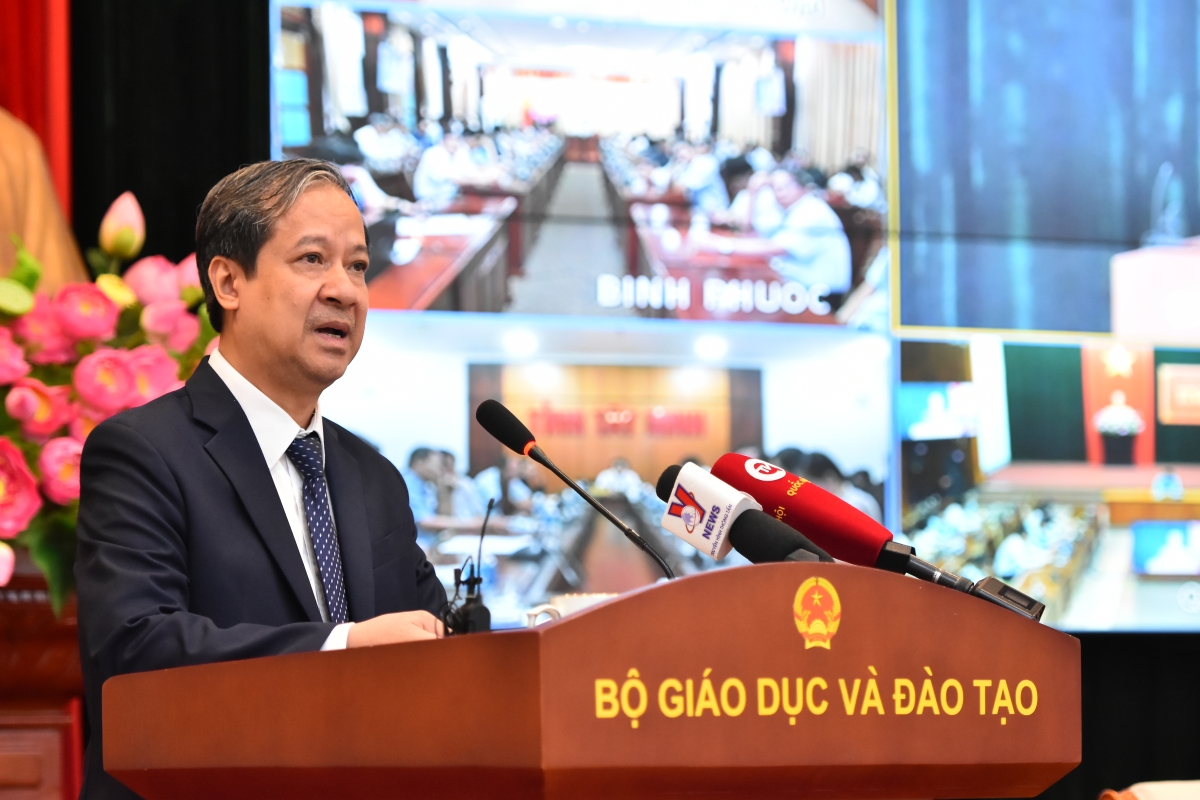 Bộ trưởng Bộ GD-ĐT Nguyễn Kim Sơn (Ảnh: Bộ GD-ĐT)