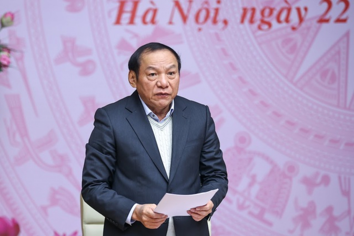 Bộ trưởng Bộ Văn hóa, Thể thao và Du lịch Nguyễn Văn Hùng. Ảnh: Nhật Bắc