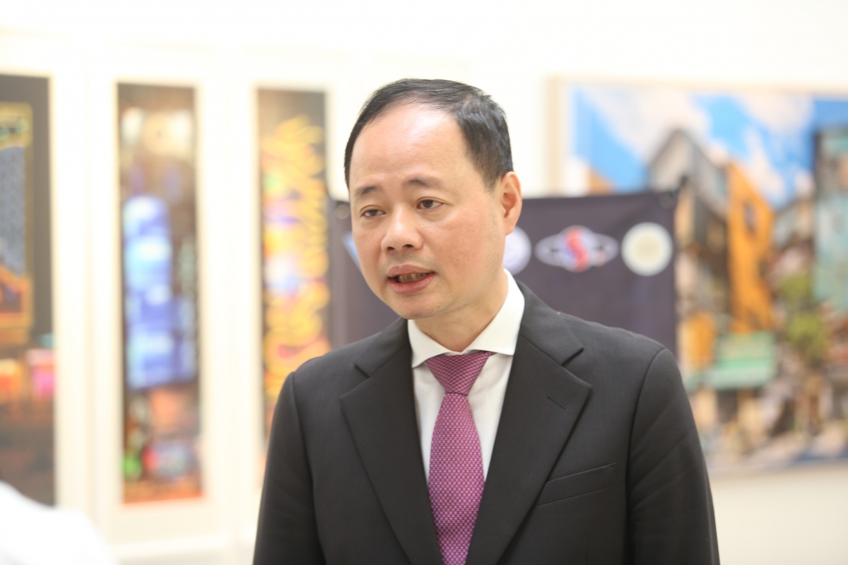 GS.TS Trần Hồng Thái, Thứ trưởng Bộ KHCN trả lời phỏng vấn báo chí bên lề Hội nghị 