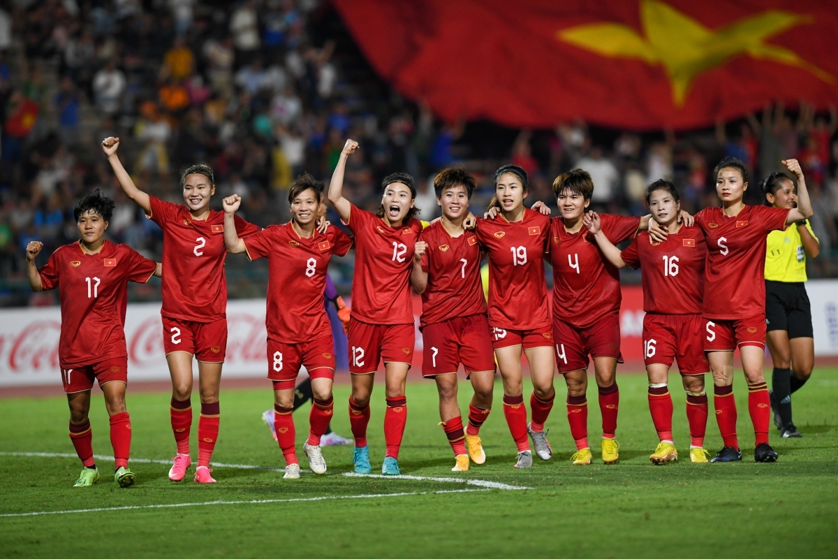 Tuyển bóng đá nữ Việt Nam dẫn đầu hạng mục "Đội thể thao tiêu biểu toàn quốc"