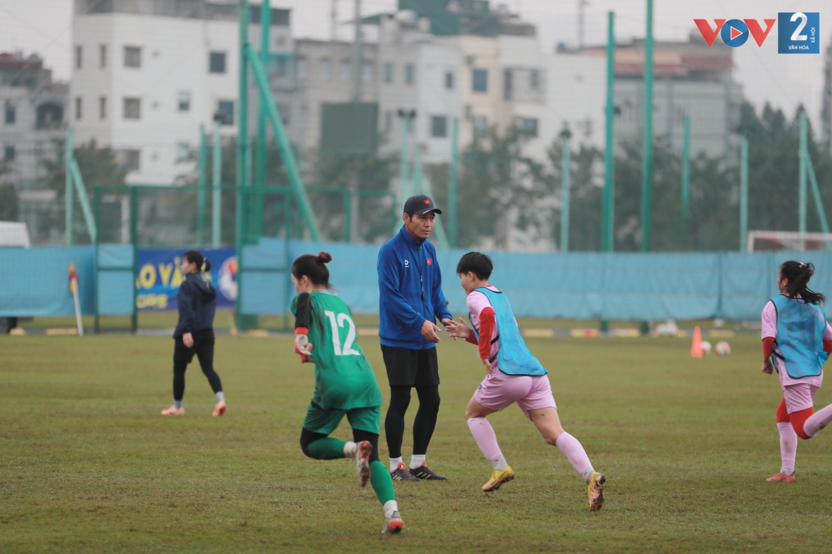 ĐT U20 nữ Việt Nam tích cực rèn luyện chuẩn bị tham dự VCK U20 nữ châu Á 2024