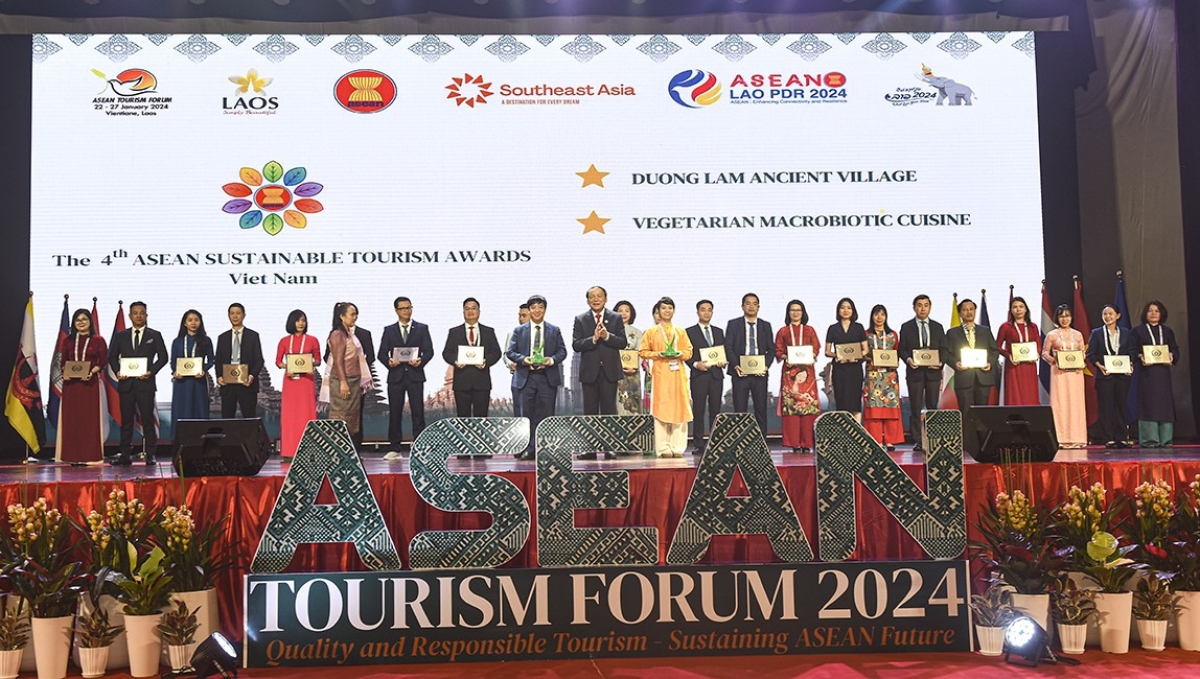 Trao giải thưởng sản phẩm du lịch bền vững ASEAN