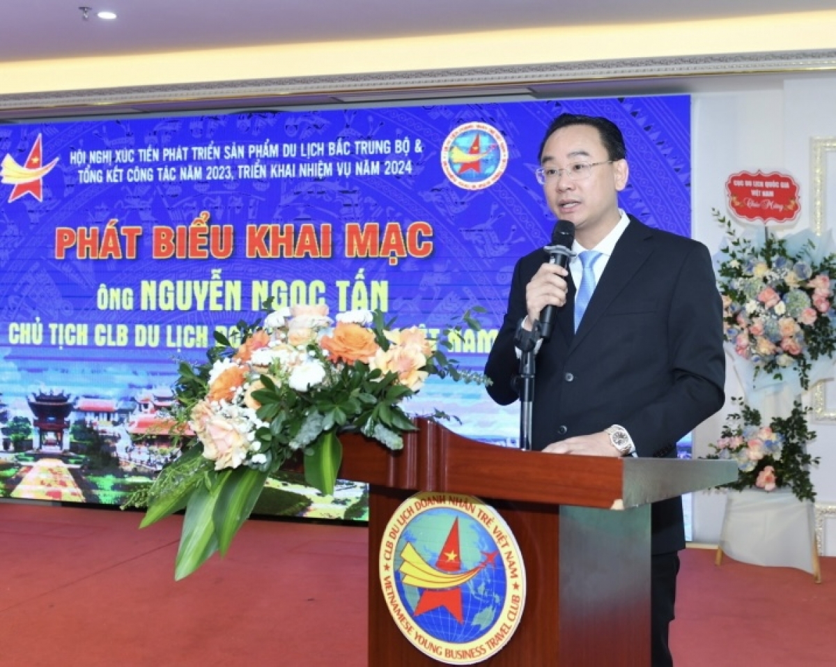 Anh Nguyễn Ngọc Tấn - Chủ tịch CLB Doanh nhân Du lịch trẻ Việt Nam