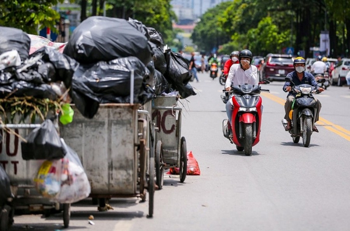 Áp lực rác ở các đô thị (Ảnh Internet)