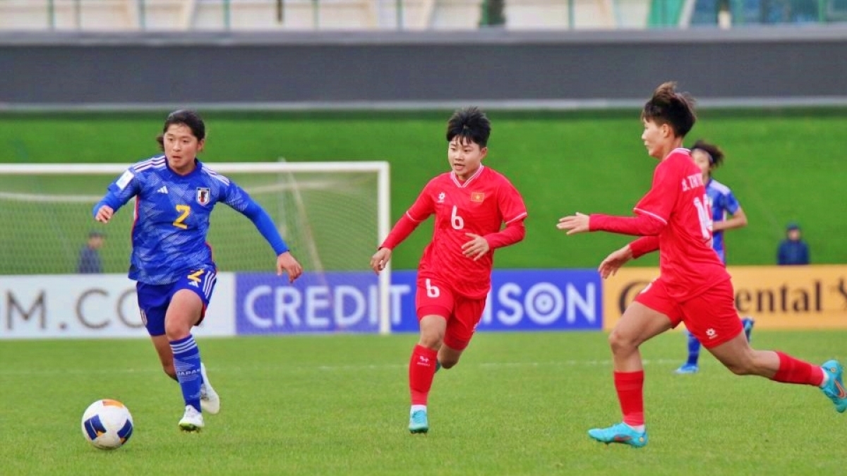 U20 nữ Việt Nam chỉ biết căng mình chống đỡ trước U20 nữ Nhật Bản