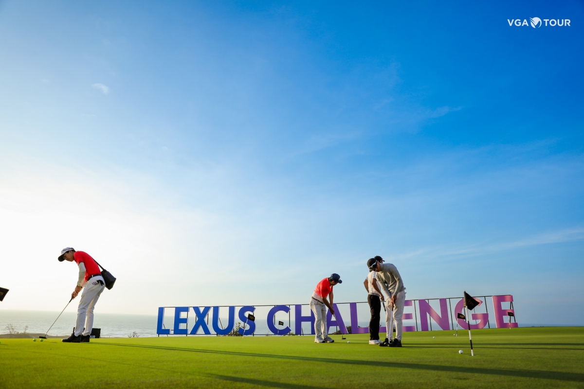 Lexus Challenge 2024 khởi đầu cho mùa giải golf chuyên nghiệp Việt Nam