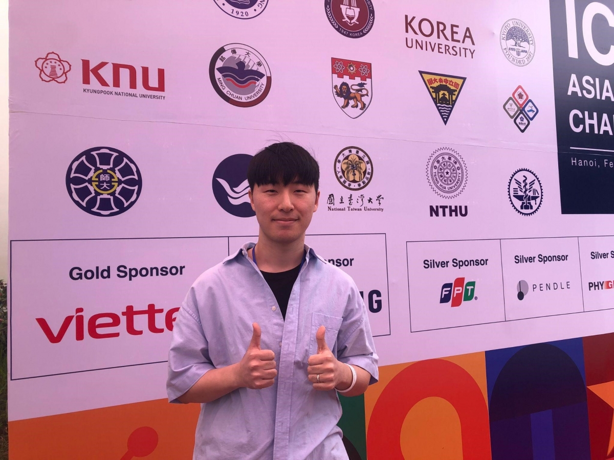 Tan Kim - thành viên đội tuyển ICPC trường Đại học Yonsei Hàn Quốc
