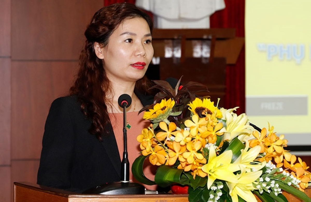 Bà Nguyễn Thị Hoài, Tổng Giám đốc Tổng công ty Lương thực miền Nam