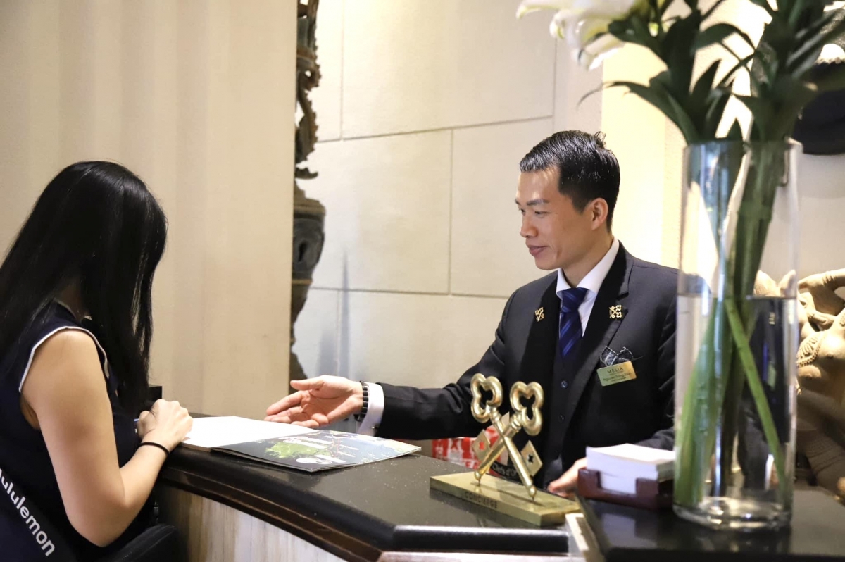 Anh Nguyễn Trọng Tuấn, Chief Concierge tại Khách sạn Melia Hà Nội