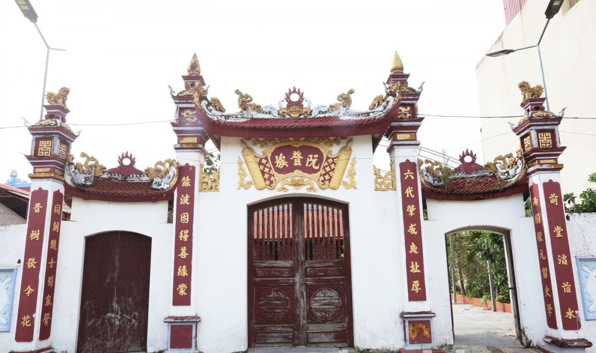 Nhà thờ Nguyễn Đăng Đạo tại quê hương ông. Ảnh: Internet