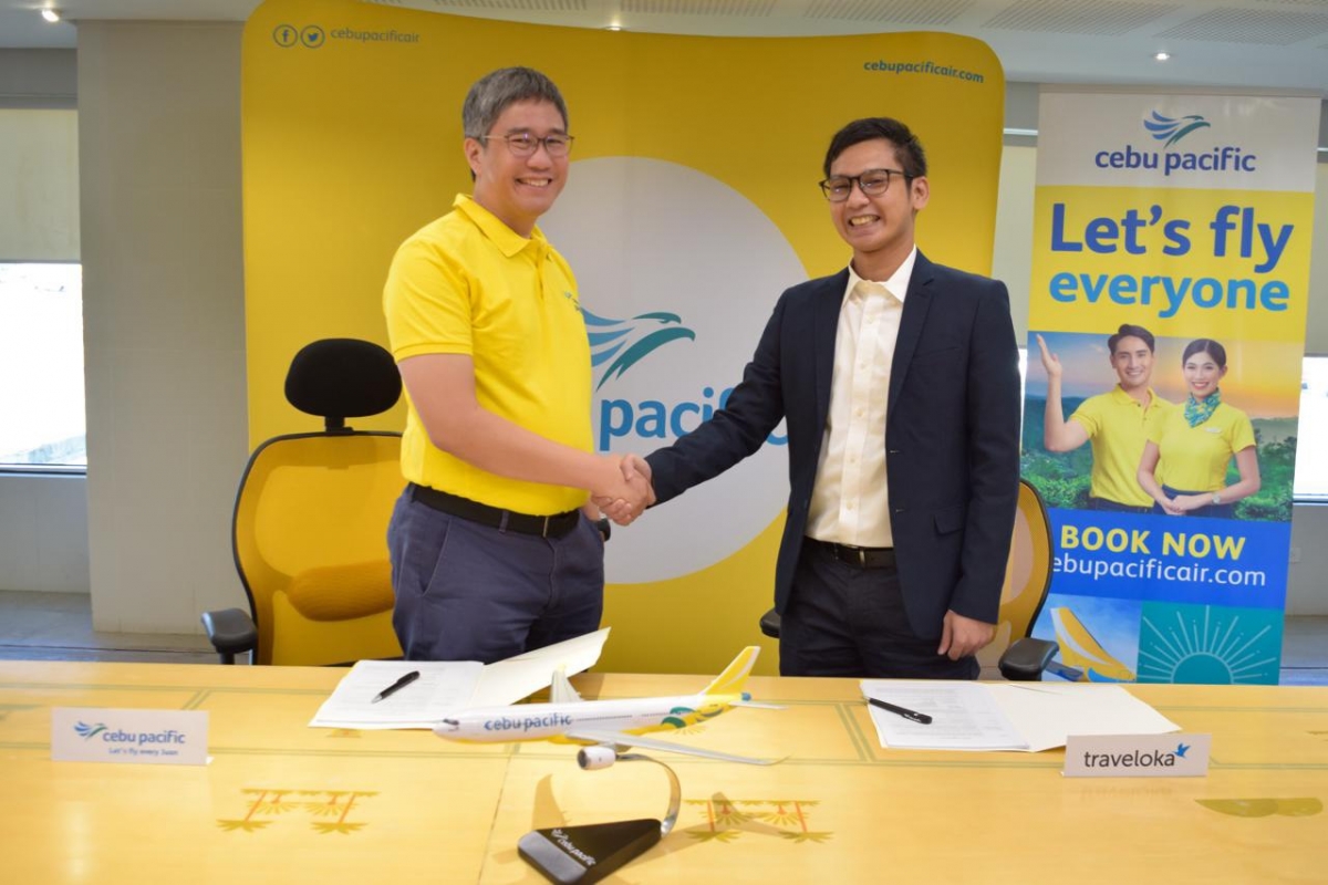 Ký kết hợp tác giữa Traveloka và Cebu Pacific