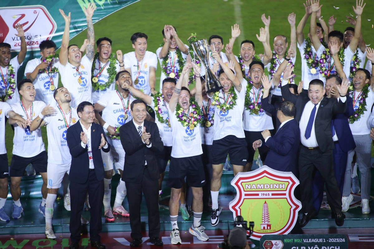 V.League đón tân vương (Ảnh: VPF)