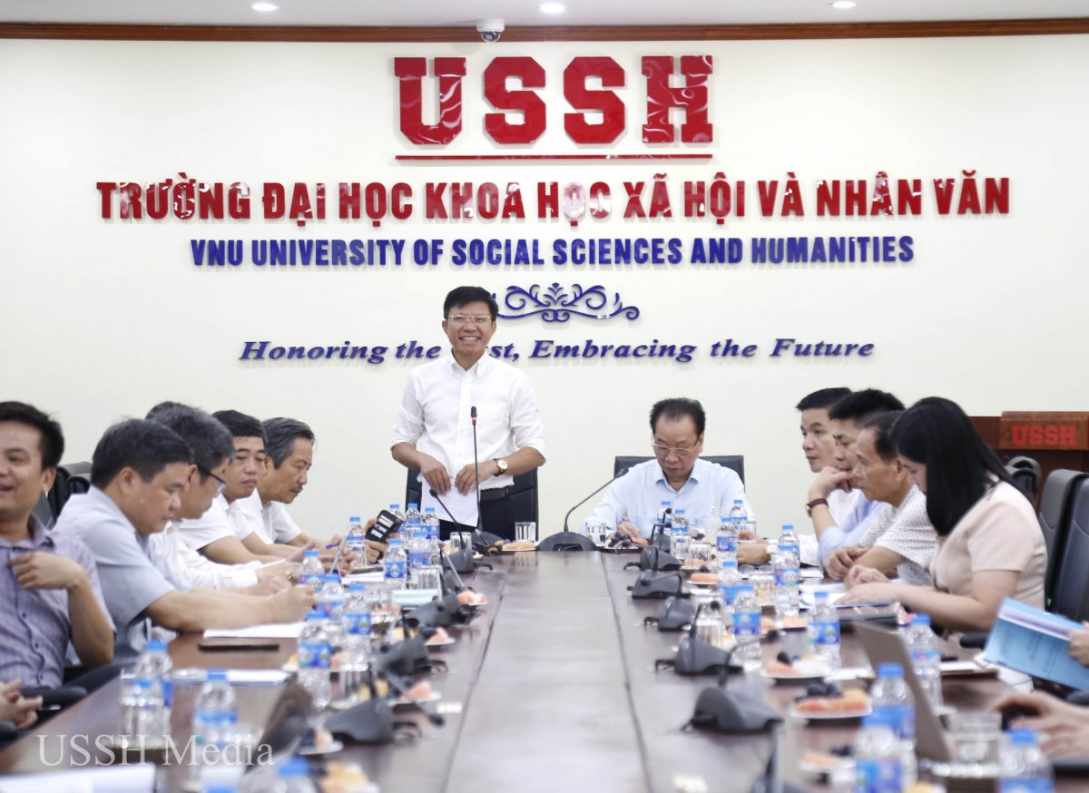 GS.TS Hoàng Anh Tuấn, Hiệu trưởng Trường Đại học Khoa học Xã hội và Nhân văn, Đại học Quốc gia Hà Nội - Chủ nhiệm đề tài