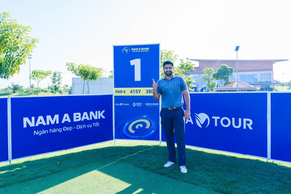 Pukhraj Singh Gill đang dẫn đầu BXH Nam A Bank Vietnam Masters 2024 với tổng điểm (-11)