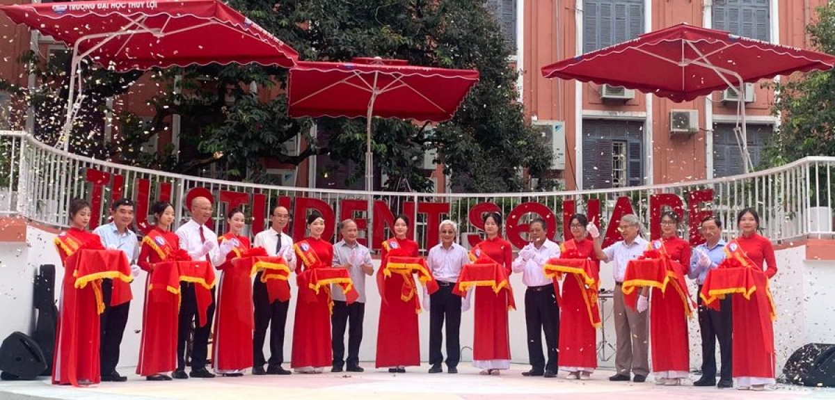 Lễ khánh thành Quảng trường Sinh viên - TLU Student Square của Trường Đại học Thủy lợi