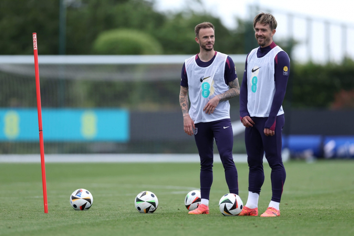 Grealish và Maddison đều bị loại khỏi đội hình cuối cùng
(Eddie Keogh - The FA/The FA via Getty Images)