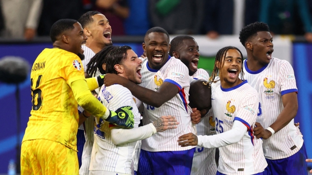 Pháp giành vé vào bán kết EURO 2024 (Ảnh: Reuters).