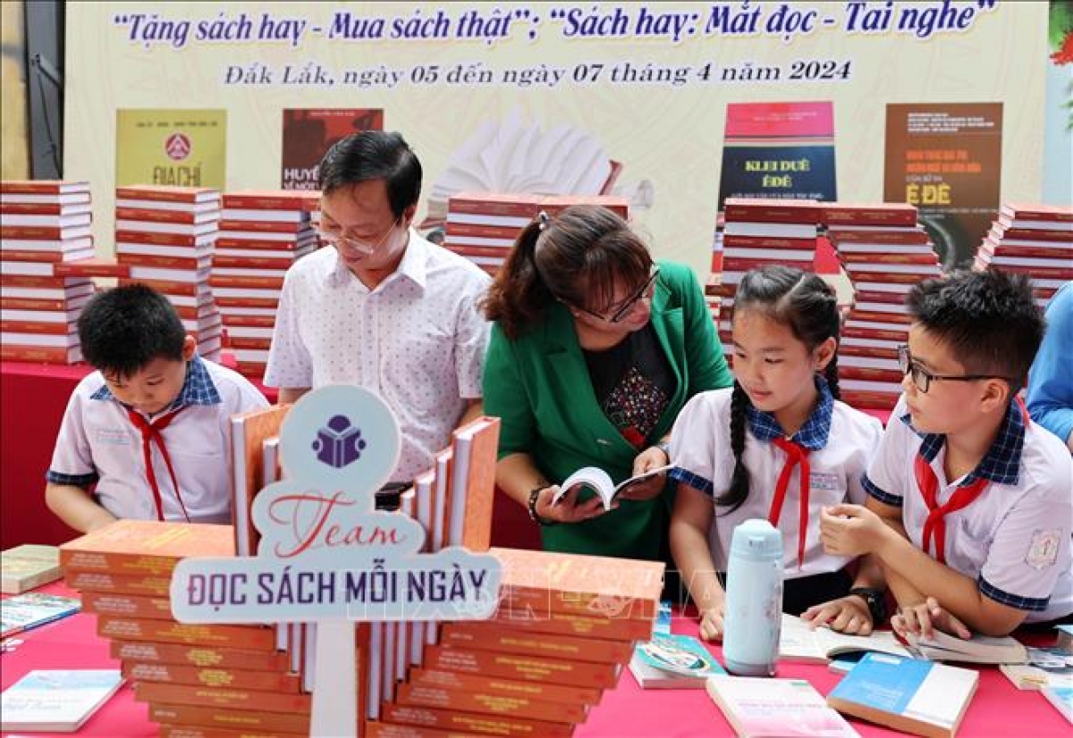 Tổ chức Ngày sách và văn hóa đọc Việt Nam 21/4 có tác động rất lớn đến phong trào đọc sách.