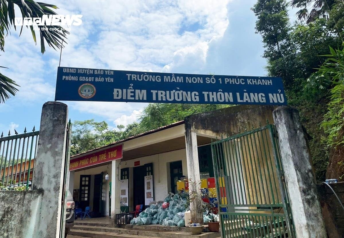 Điểm trường thôn Làng Nủ